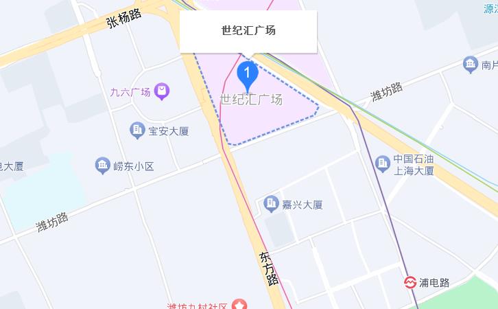 世紀匯廣場位置